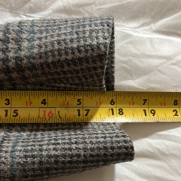 Vintage Corbin tweed blazer grey and sage - Picture 9 of 9